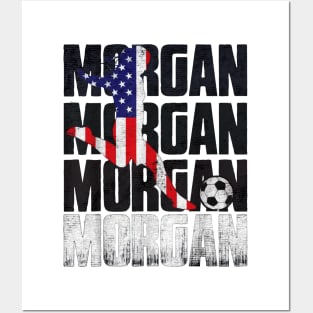 Morgan Soccer Womens Celebration USA Posters and Art